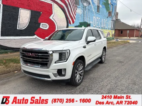 White 2021 GMC Yukon SLT for sale in Des Arc, AR