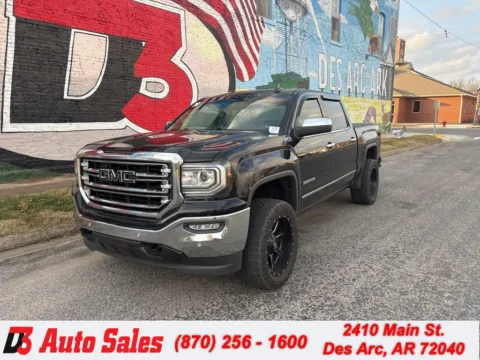 Black 2018 GMC Sierra 1500 SLT for sale in Des Arc, AR