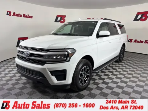 White 2023 Ford Expedition Max XLT for sale in Des Arc, AR