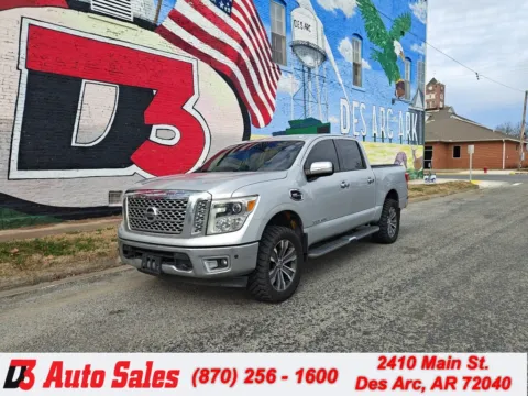 Silver 2017 Nissan Titan SL for sale in Des Arc, AR