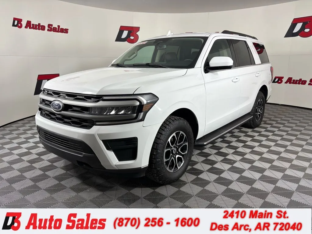 White 2023 Ford Expedition XLT for sale in Des Arc, AR