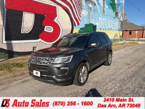 Gray 2019 Ford Explorer Limited for sale in Des Arc, AR