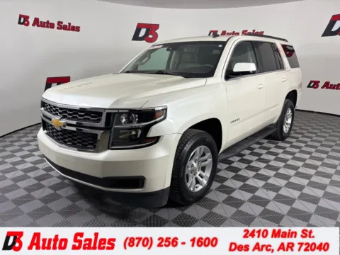 White 2015 Chevrolet Tahoe LT for sale in Des Arc, AR