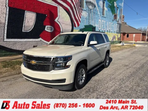 White 2015 Chevrolet Tahoe LT for sale in Des Arc, AR
