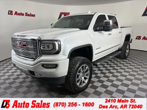 White 2017 GMC Sierra 1500 Denali for sale in Des Arc, AR