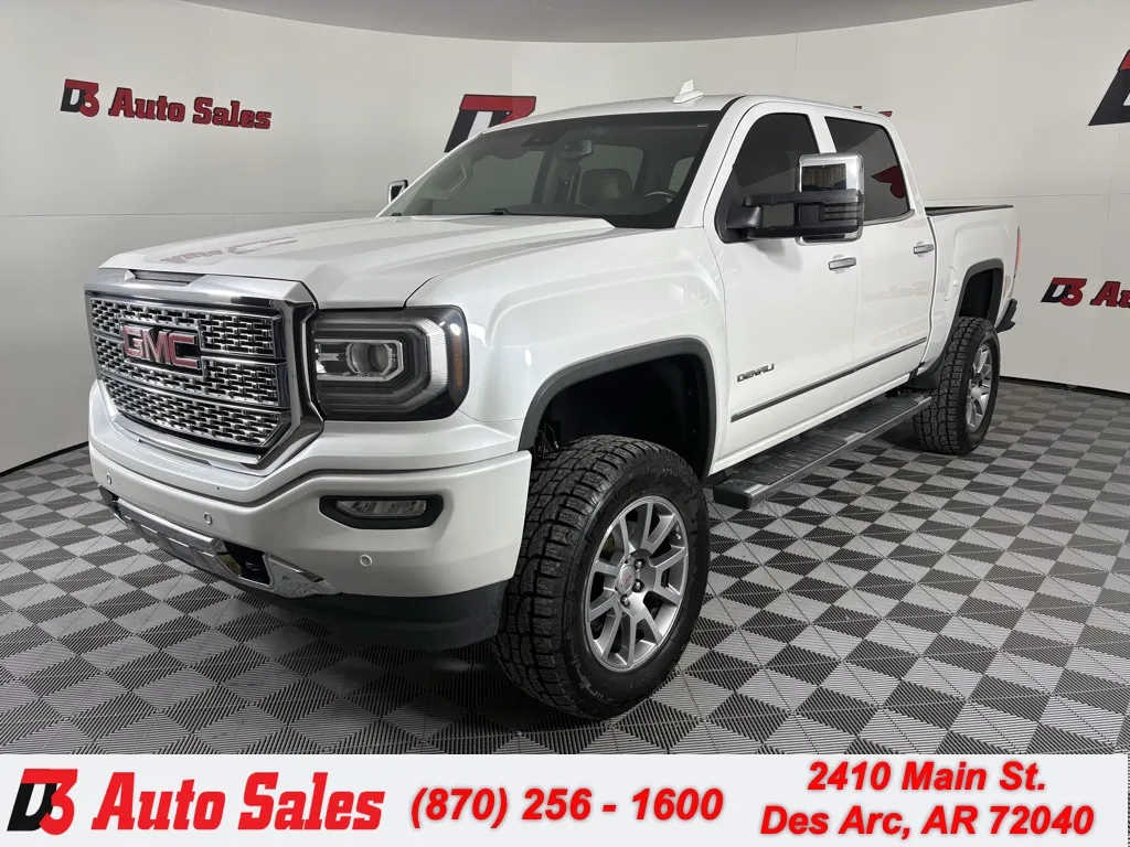 White 2017 GMC Sierra 1500 Denali for sale in Des Arc, AR