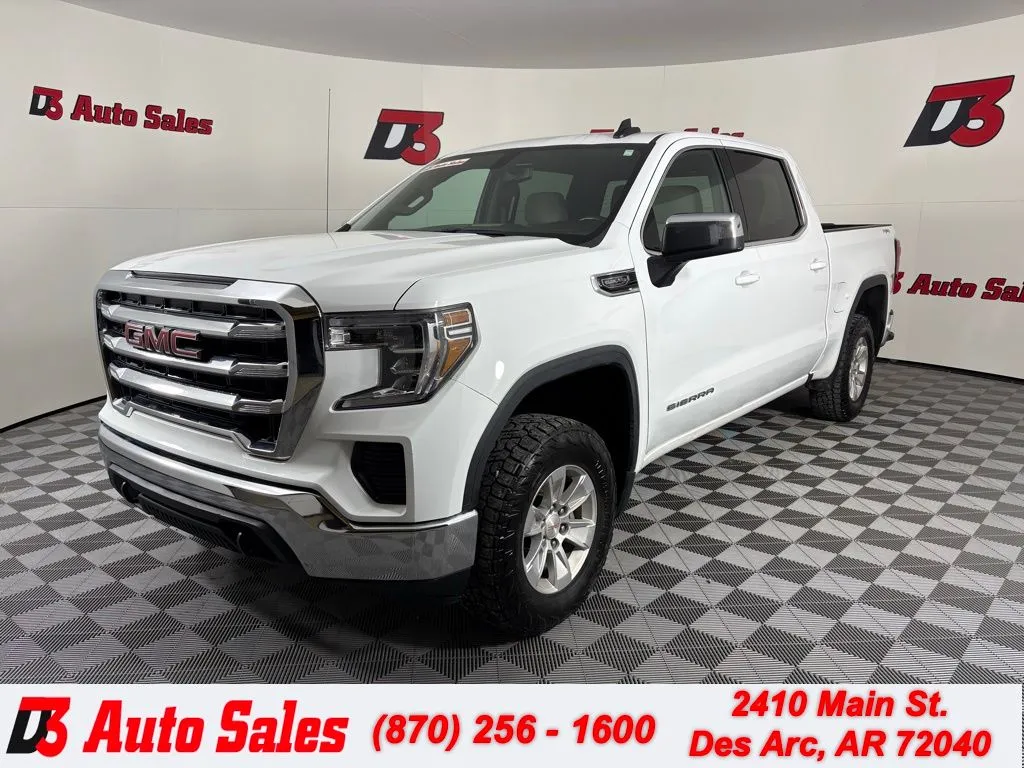 White 2021 GMC Sierra 1500 SLE for sale in Des Arc, AR