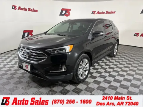 Black 2019 Ford Edge Titanium for sale in Des Arc, AR