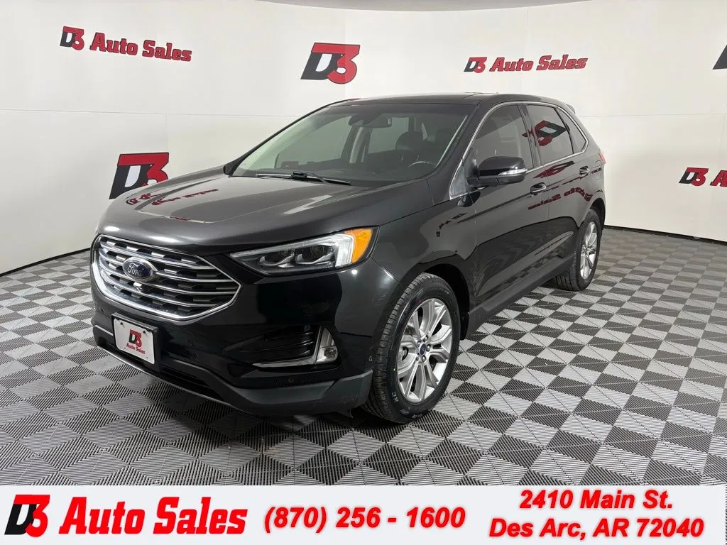 Black 2019 Ford Edge Titanium for sale in Des Arc, AR