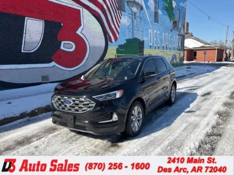 Black 2019 Ford Edge Titanium for sale in Des Arc, AR