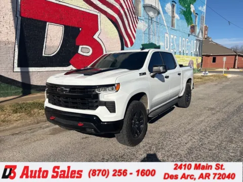 White 2024 Chevrolet Silverado 1500 LT Trail Boss for sale in Des Arc, AR