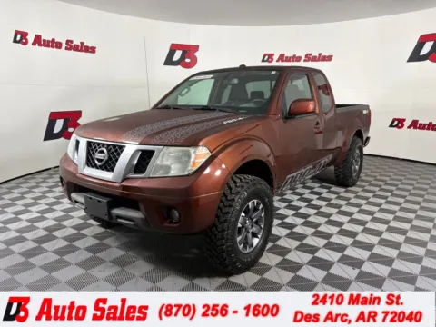 Orange 2017 Nissan Frontier PRO-4X for sale in Des Arc, AR