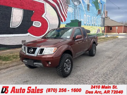Orange 2017 Nissan Frontier PRO-4X for sale in Des Arc, AR