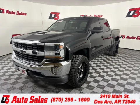 Black 2017 Chevrolet Silverado 1500 LT for sale in Des Arc, AR