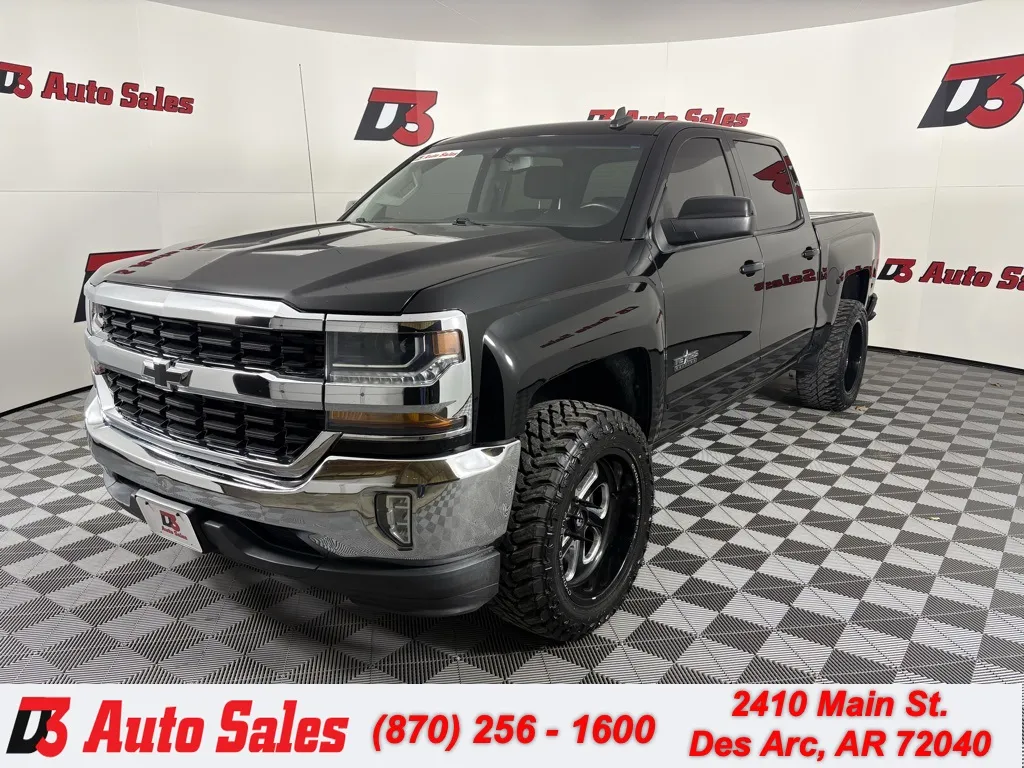 Black 2017 Chevrolet Silverado 1500 LT for sale in Des Arc, AR