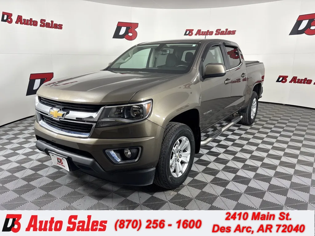 Brown 2016 Chevrolet Colorado LT for sale in Des Arc, AR