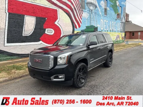 Black 2017 GMC Yukon Denali for sale in Des Arc, AR