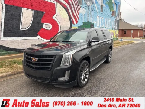 Black 2020 Cadillac Escalade ESV Luxury for sale in Des Arc, AR