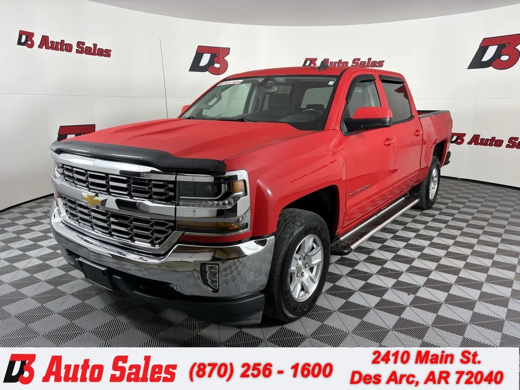 Red 2017 Chevrolet Silverado 1500 LT for sale in Des Arc, AR