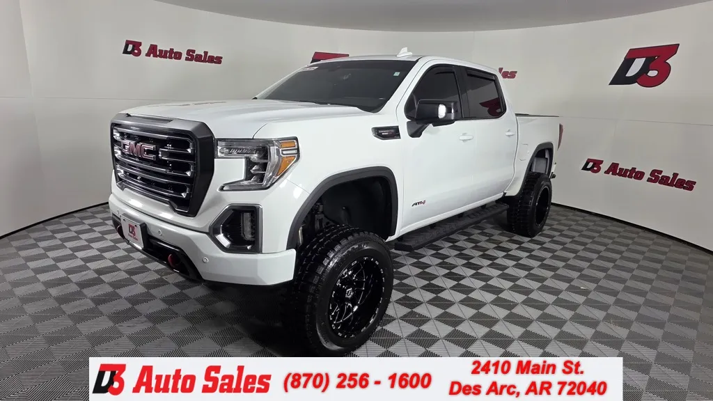 White 2021 GMC Sierra 1500 AT4 for sale in Des Arc, AR