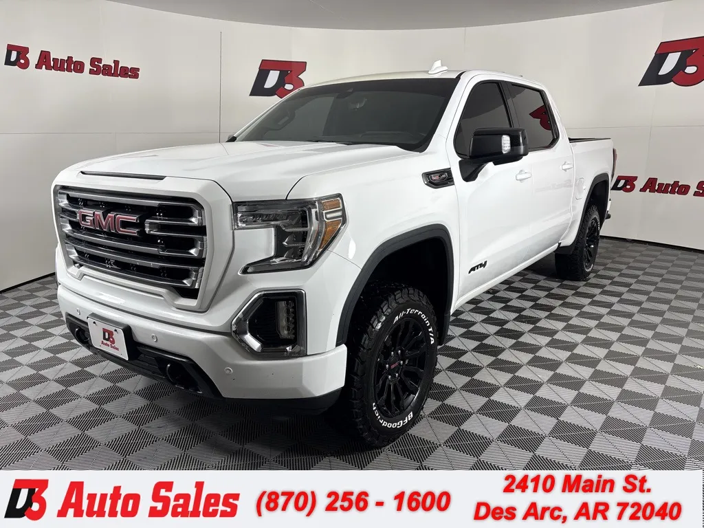 White 2020 GMC Sierra 1500 AT4 for sale in Des Arc, AR
