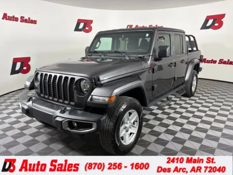 Gray 2022 Jeep Gladiator Sport for sale in Des Arc, AR