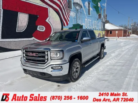 Silver 2018 GMC Sierra 1500 SLT for sale in Des Arc, AR