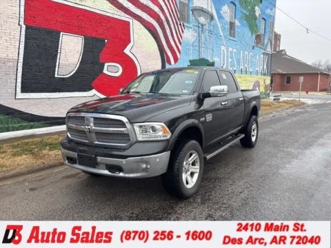 Black 2017 Ram 1500 Laramie Longhorn for sale in Des Arc, AR
