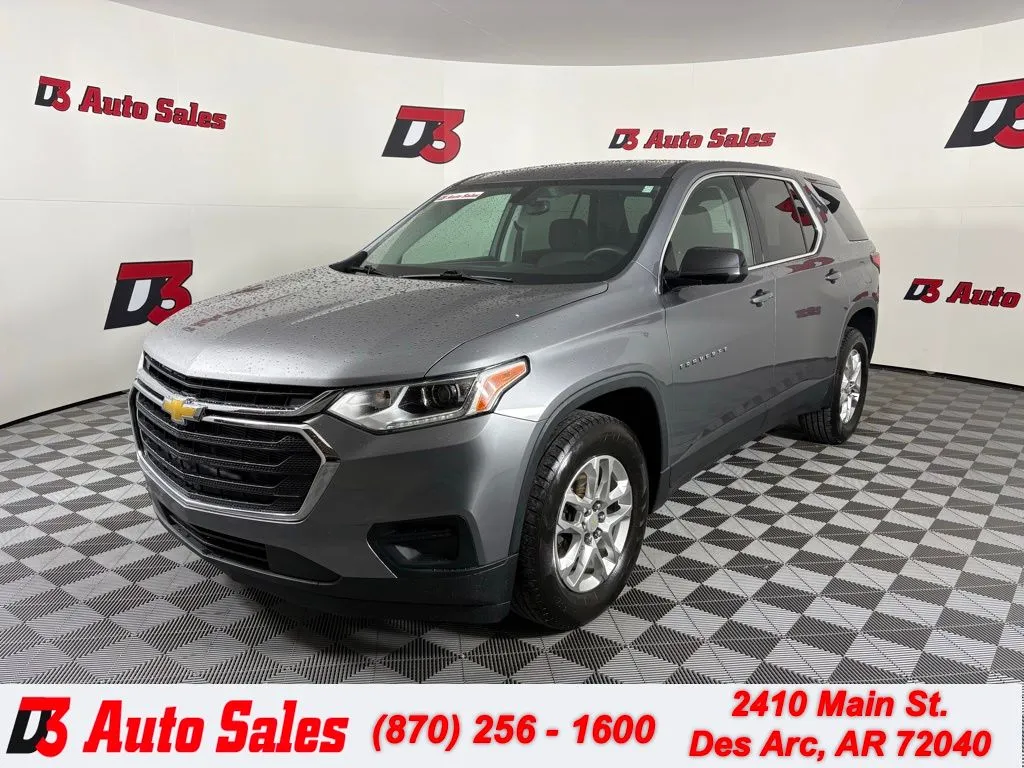 Gray 2020 Chevrolet Traverse LS for sale in Des Arc, AR