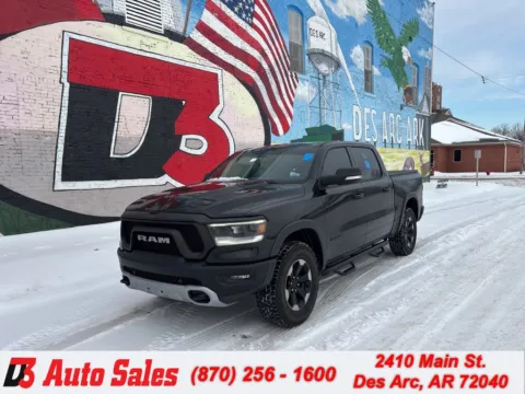 Black 2019 Ram 1500 Rebel for sale in Des Arc, AR
