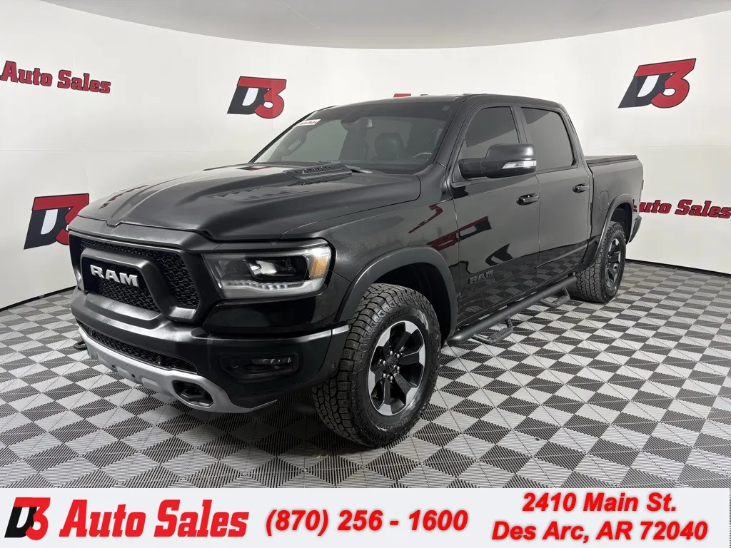 Black 2019 Ram 1500 Rebel for sale in Des Arc, AR