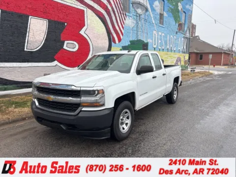 White 2019 Chevrolet Silverado 1500 LD WT for sale in Des Arc, AR