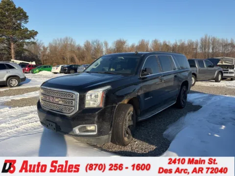 Black 2015 GMC Yukon XL SLT 1500 for sale in Des Arc, AR