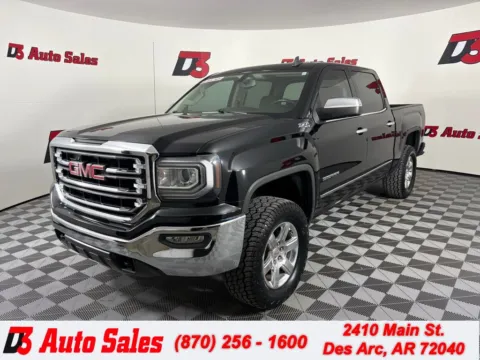 Black 2017 GMC Sierra 1500 SLT for sale in Des Arc, AR