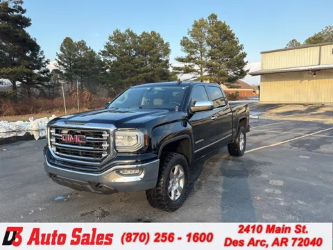 Black 2017 GMC Sierra 1500 SLT for sale in Des Arc, AR