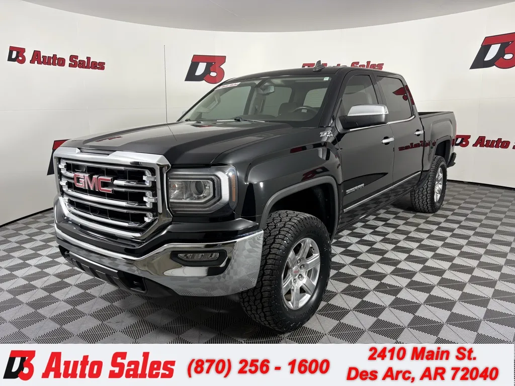 Black 2017 GMC Sierra 1500 SLT for sale in Des Arc, AR
