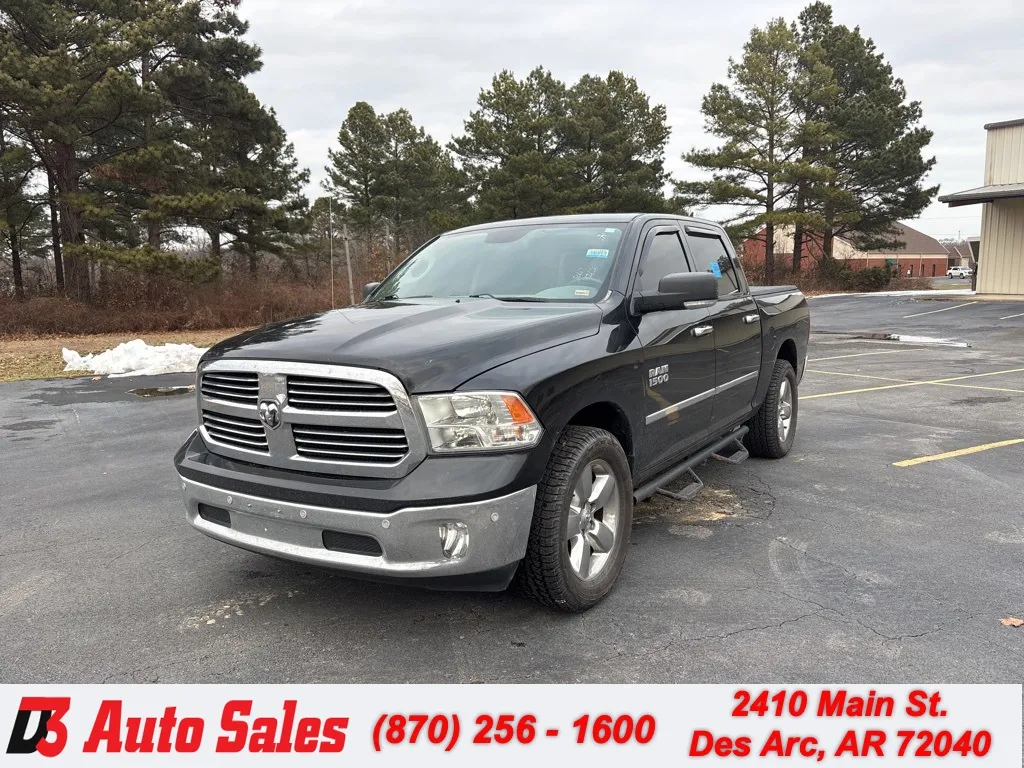 Black 2017 Ram 1500 Big Horn for sale in Des Arc, AR
