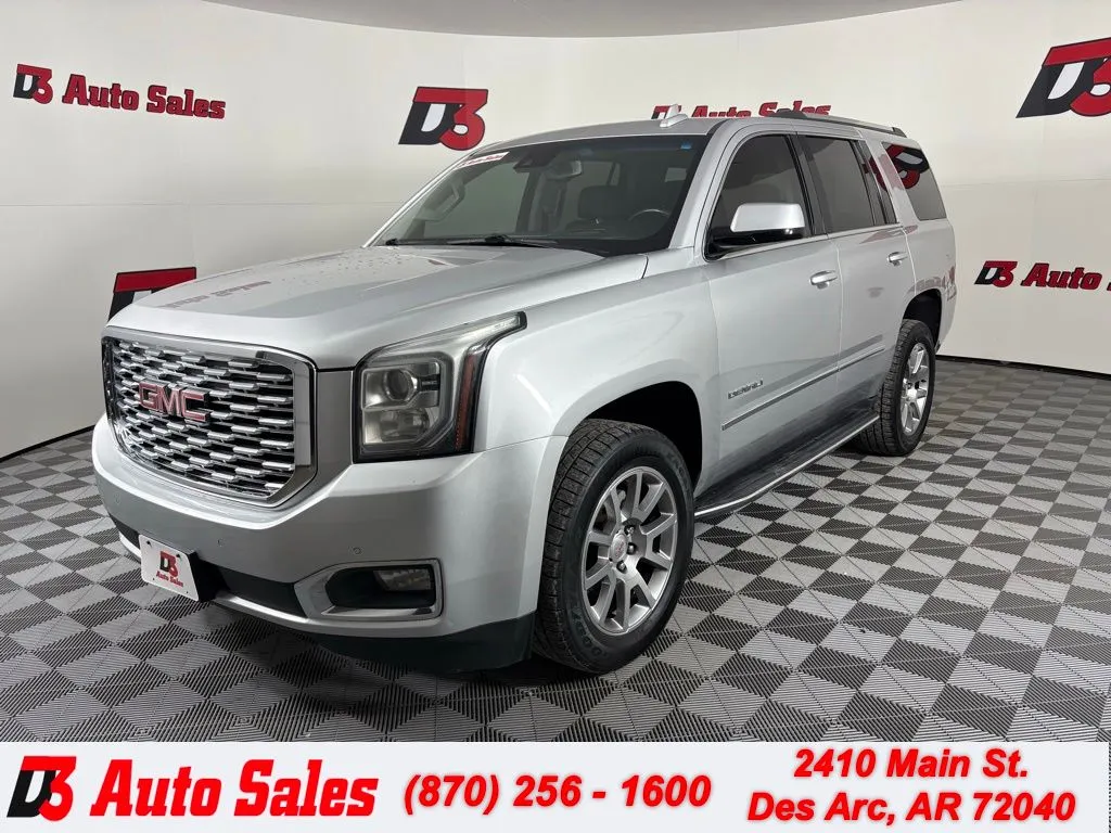 Silver 2018 GMC Yukon Denali for sale in Des Arc, AR