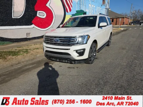 White 2018 Ford Expedition Max XLT for sale in Des Arc, AR