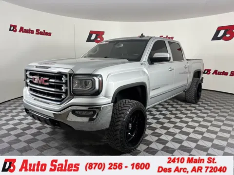 Silver 2018 GMC Sierra 1500 SLT for sale in Des Arc, AR