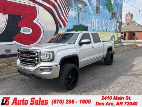 Silver 2018 GMC Sierra 1500 SLT for sale in Des Arc, AR