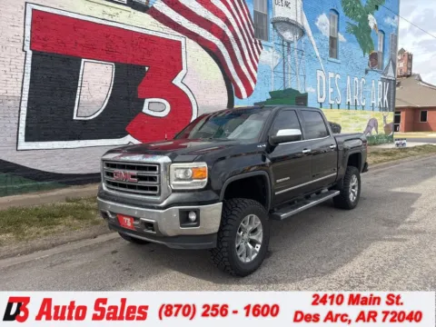 Black 2014 GMC Sierra 1500 SLT for sale in Des Arc, AR