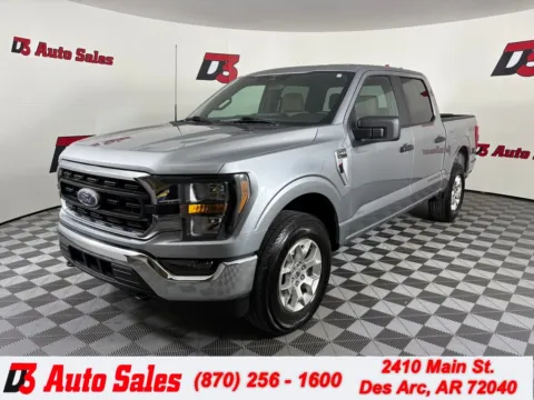 Silver 2023 Ford F-150 XLT for sale in Des Arc, AR