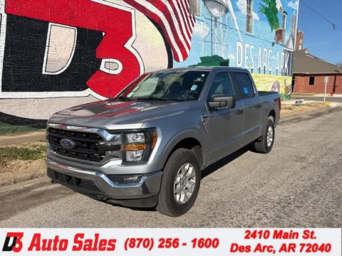 Silver 2023 Ford F-150 XLT for sale in Des Arc, AR