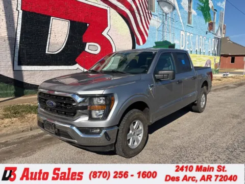 Silver 2023 Ford F-150 XLT for sale in Des Arc, AR