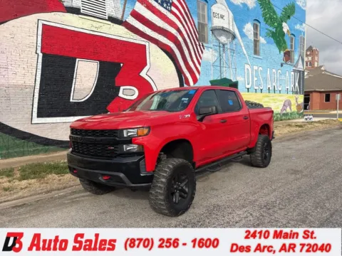 Red 2019 Chevrolet Silverado 1500 Custom Trail Boss for sale in Des Arc, AR