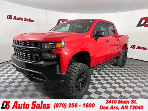 Red 2019 Chevrolet Silverado 1500 Custom Trail Boss for sale in Des Arc, AR