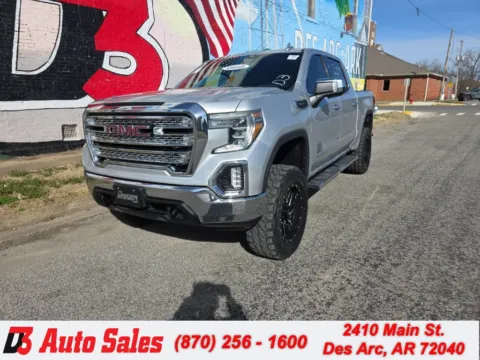 Silver 2019 GMC Sierra 1500 SLT for sale in Des Arc, AR