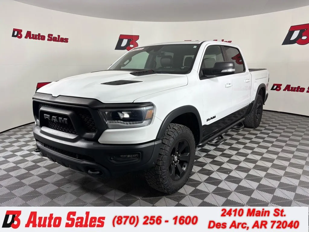 White 2021 Ram 1500 Rebel for sale in Des Arc, AR