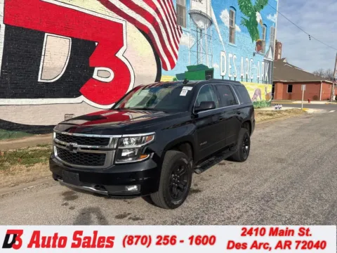 Black 2019 Chevrolet Tahoe LT for sale in Des Arc, AR